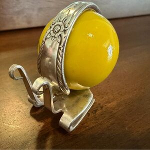 Handmade Marble Fork Snail